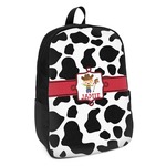 Cowprint w/Cowboy Kids Backpack (Personalized)