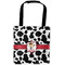 Cowprint w/Cowboy Car Bag - Main