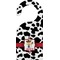 Cowprint w/Cowboy Door Hanger (Personalized)