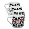 Cowprint w/Cowboy Double Shot Espresso Mugs - Set of 4 Front