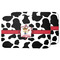 Cowprint w/Cowboy Drying Dish Mat - MAIN