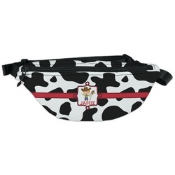 Cowprint w/Cowboy Fanny Pack - Classic Style (Personalized)