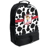 Cowprint w/Cowboy Backpacks - Black (Personalized)