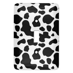 Cowprint w/Cowboy Light Switch Cover (Single Toggle)