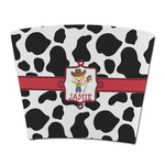 Cowprint w/Cowboy Party Cup Sleeve - without bottom (Personalized)