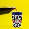 Cowprint w/Cowboy Party Cup Sleeves - without bottom - Lifestyle