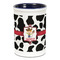 Cowprint w/Cowboy Pencil Holder - Blue