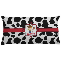 Cowprint w/Cowboy Pillow Case - King (Personalized)