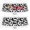 Cowprint w/Cowboy Plastic Pet Bowls - Small - APPROVAL