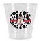 Cowprint w/Cowboy Plastic Shot Glasses - Front/Main