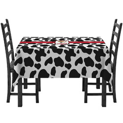 Cowprint w/Cowboy Tablecloth (Personalized)