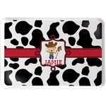 Cowprint w/Cowboy Serving Tray (Personalized)