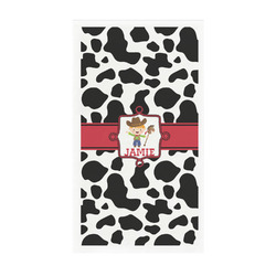 Cowprint w/Cowboy Guest Paper Towels - Full Color - Standard (Personalized)