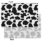 Cowprint w/Cowboy Tissue Paper - Lightweight - Small - Front & Back