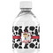 Cowprint w/Cowboy Water Bottle Label - Single Front