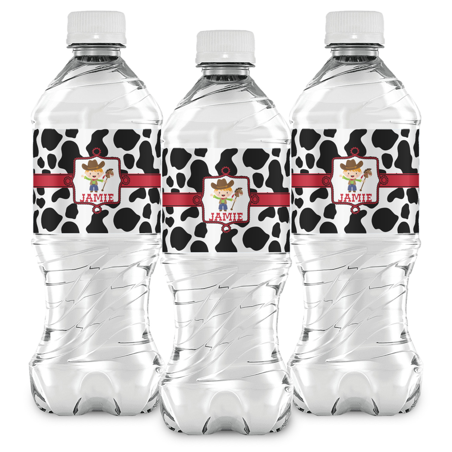 Farm Animals Water Bottle Labels – Barnyard Party Drink Stickers