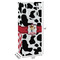 Cowprint w/Cowboy Wine Gift Bag - Dimensions