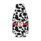 Cowprint w/Cowboy Zipper Bottle Cooler - Set of 4 - FRONT