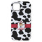 Cowprint w/Cowboy iPhone 14 Pro Max Tough Case - Back