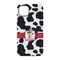 Cowprint w/Cowboy iPhone 14 Tough Case - Back