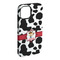 Cowprint w/Cowboy iPhone 15 Plus Tough Case - Angle