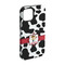 Cowprint w/Cowboy iPhone 15 Pro Tough Case - Angle