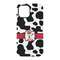 Cowprint w/Cowboy iPhone 15 Tough Case - Back