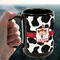 Cowprint Cowgirl 15oz. Black Mug - LIFESTYLE