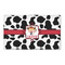 Cowprint Cowgirl 3'x5' Patio Rug - Front/Main