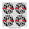 Cowprint Cowgirl 4" Multipurpose Round Labels - Sheet