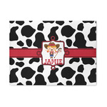 Cowprint Cowgirl 5' x 7' Indoor Area Rug (Personalized)