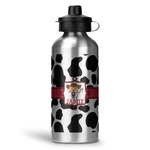 Cowprint Cowgirl Water Bottles - 20 oz - Aluminum (Personalized)