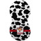 Cowprint Cowgirl Burp Peanut Shaped Flat