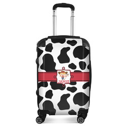 Cowprint Cowgirl Suitcase (Personalized)