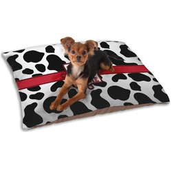 Cowprint Cowgirl Dog Bed - Small w/ Name or Text