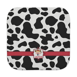 Cowprint Cowgirl Face Towel (Personalized)