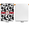 Cowprint Cowgirl House Flags - Single Sided - APPROVAL