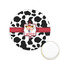 Cowprint Cowgirl Icing Circle - XSmall - Front