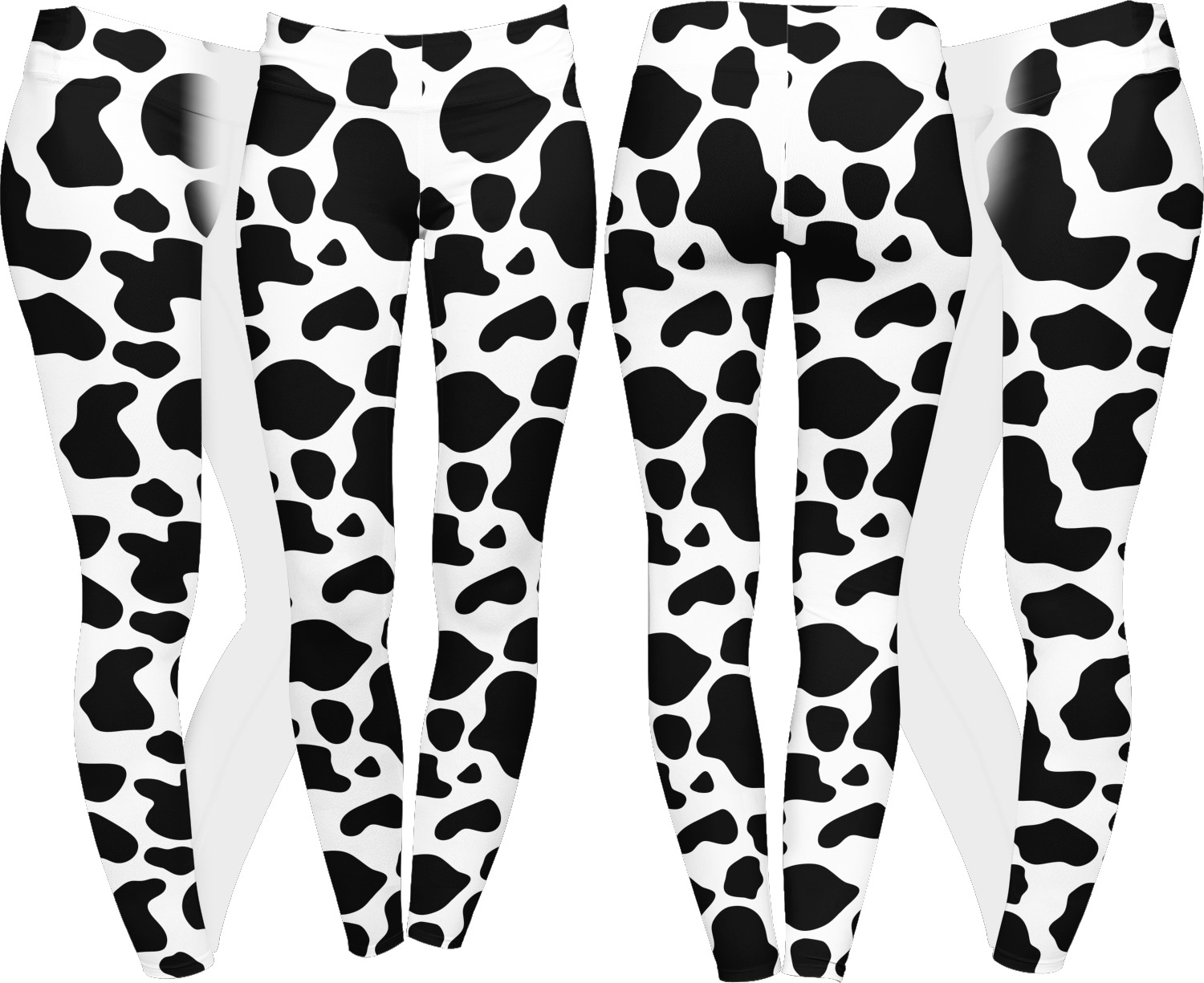 Cowprint Cowgirl Ladies Leggings 