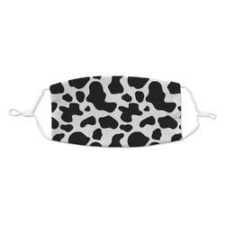 Cowprint Cowgirl Kid's Cloth Face Mask