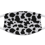 Cowprint Cowgirl Cloth Face Mask (T-Shirt Fabric)