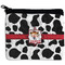 Cowprint Cowgirl Neoprene Coin Purse - Front