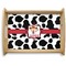 Cowprint Cowgirl Serving Tray Wood Large - Main