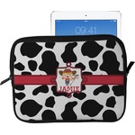 Cowprint Cowgirl Tablet Case / Sleeve - Large (Personalized)