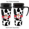 Cowprint Cowgirl Travel Mugs - with & without Handle