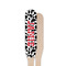 Cowprint Cowgirl Wooden Food Pick - Paddle - Single Sided - Front & Back