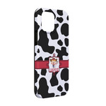 Cowprint Cowgirl iPhone Case - Rubber Lined - iPhone 13 Pro (Personalized)