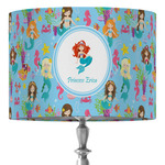 Mermaids 16" Drum Lamp Shade - Fabric (Personalized)