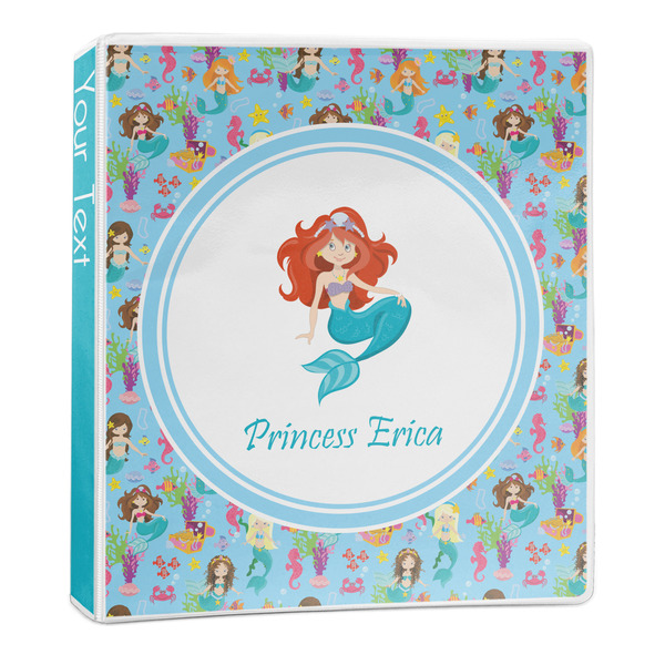 Custom Mermaids 3-Ring Binder - 1 inch (Personalized)