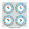 Mermaids 4" Multipurpose Round Labels - Sheet